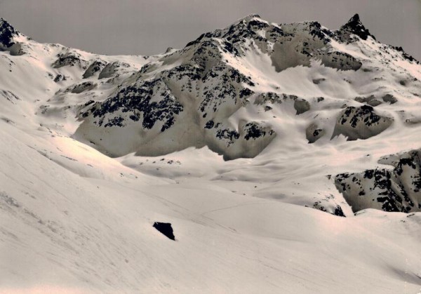 Alp Flix, Val Nafons mit Piz Nair Vorderseite