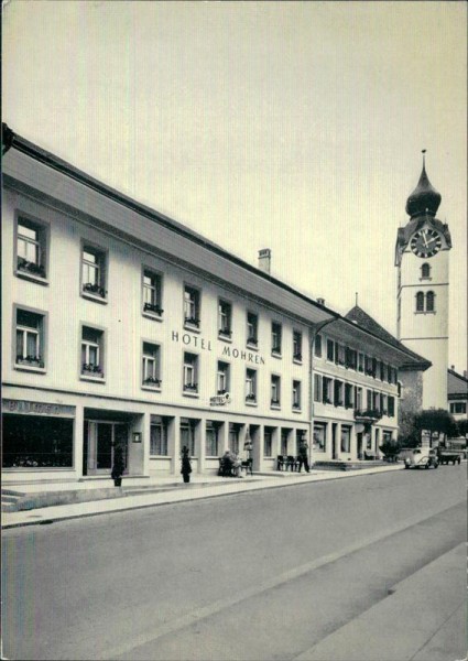 Huttwil, Hotel-Restaurant Mohren Vorderseite