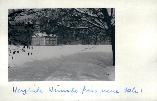 Unbekannte Winterlandschaft Vorderseite