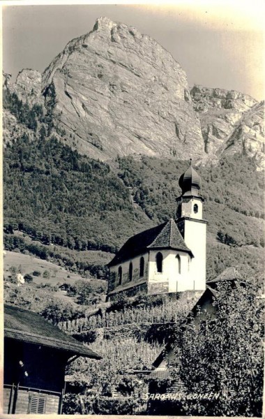 Sargans. Gonzen. 1939 Vorderseite