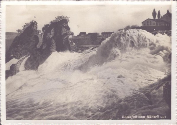 Rheinfall vom Känzeli aus Vorderseite