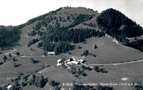 Hörnli-Kulm, Flugaufnahme Vorderseite