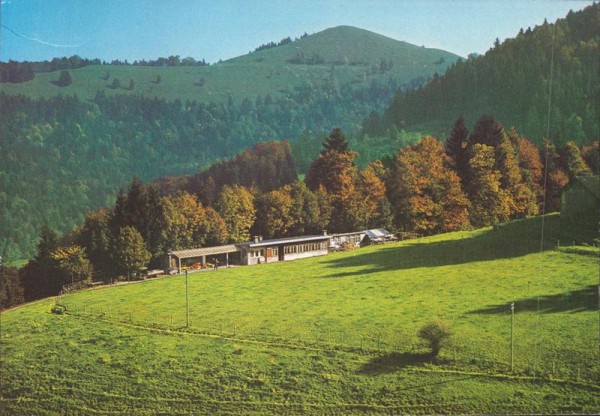 Ski- und Ferienhaus, Bergrestaurant Oberegg, Fischenthal Vorderseite