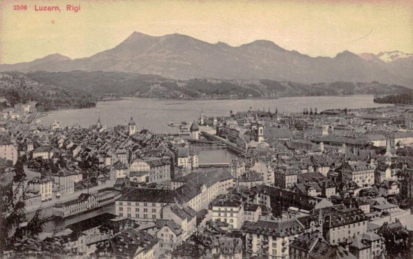 Luzern - Rigi Vorderseite