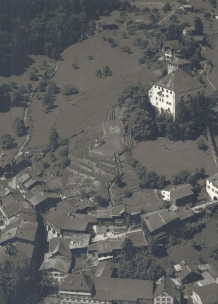 9470 Werdenberg SG, Schloss Werdenberg, Städtli Vorderseite