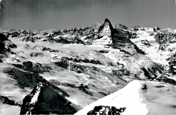 STRAHLHORN UND MATTERHORN Vorderseite