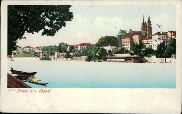 Gruss aus Basel Vorderseite