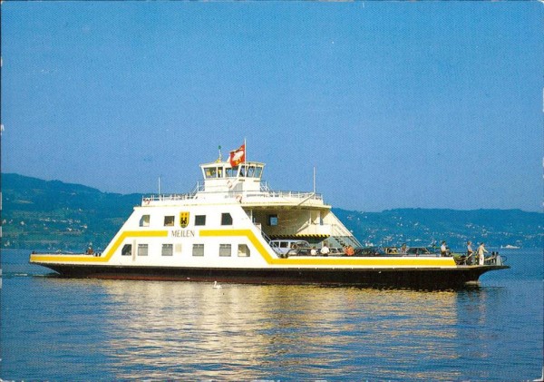 Zürichsee - Fähre "Meilen" Horgen-Meilen Vorderseite