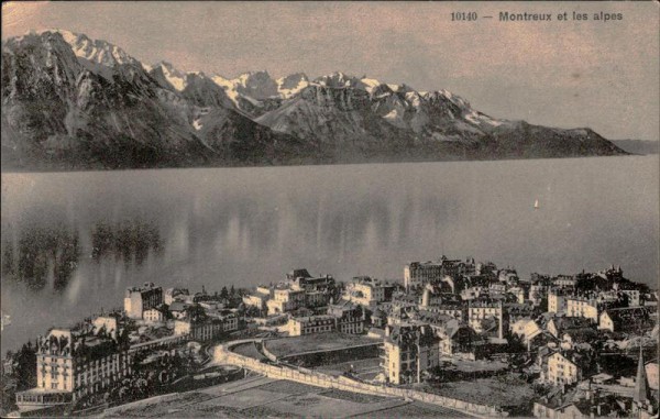 Montreux et les alpes Vorderseite