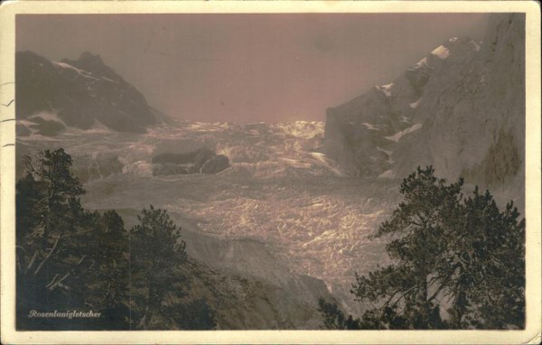 Rosenlauigletscher Vorderseite