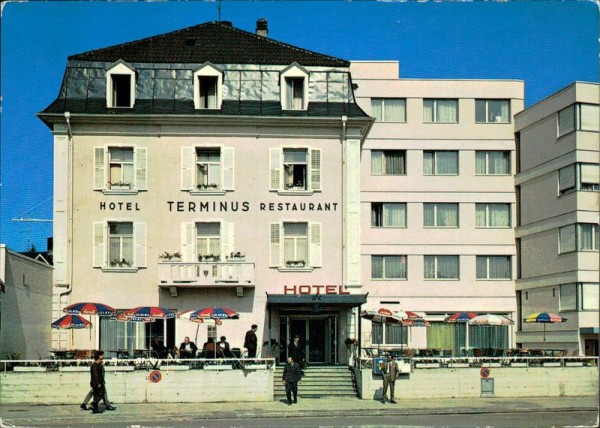 Porrentruy, Hôtel Terminus Vorderseite