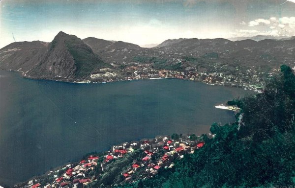 Lago di Lugano - Monte San Salvatore Vorderseite