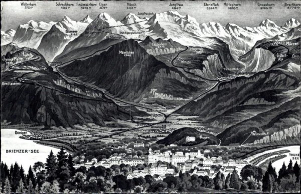 Berneroberland - Jungfraugebiet Vorderseite