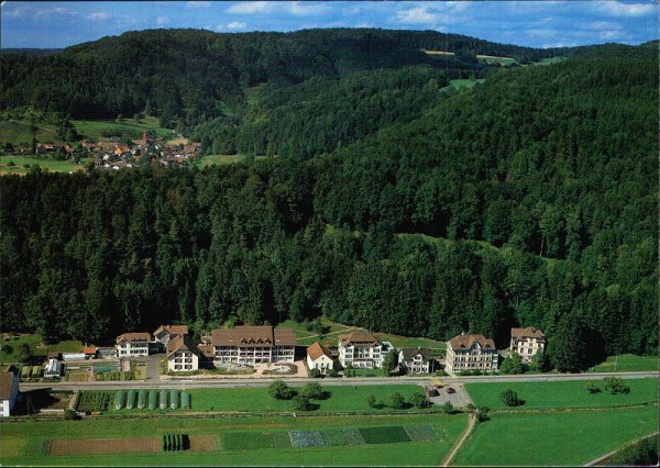 Rämismühle, Heimstätte, Flugaufnahme Vorderseite