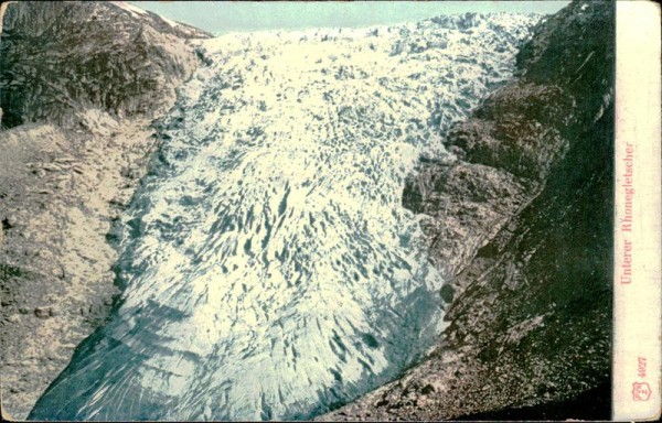 Unterer Rhonegletscher Vorderseite