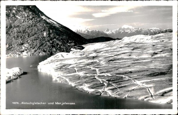Aletschgletscher Vorderseite