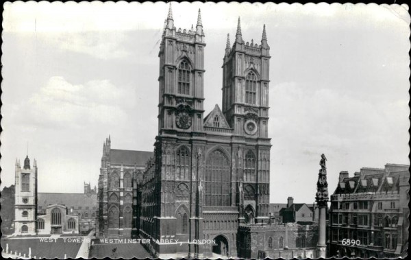 Westminster Abbey Vorderseite