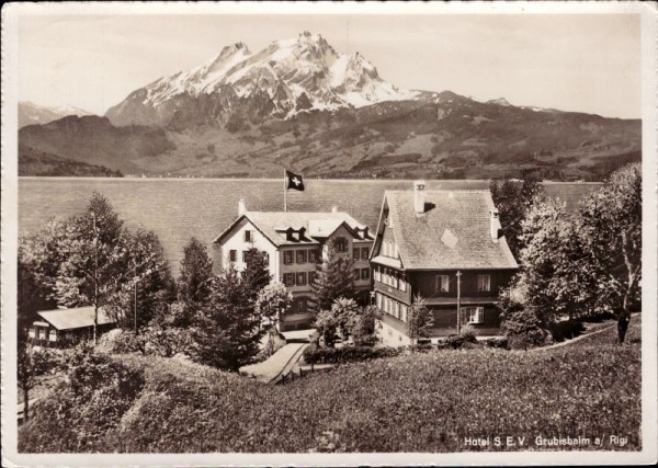 Hotel S.E.V. Grubisbalm a/ Rigi