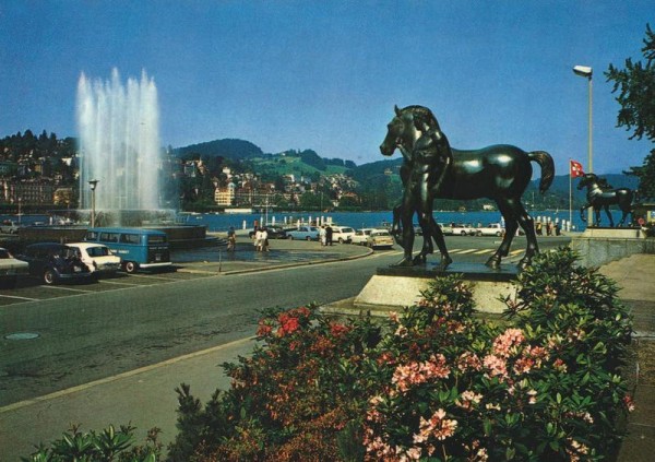 Luzern - Wagenbachbrunnen Vorderseite