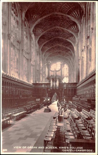 Kings College (Cambridge) Vorderseite