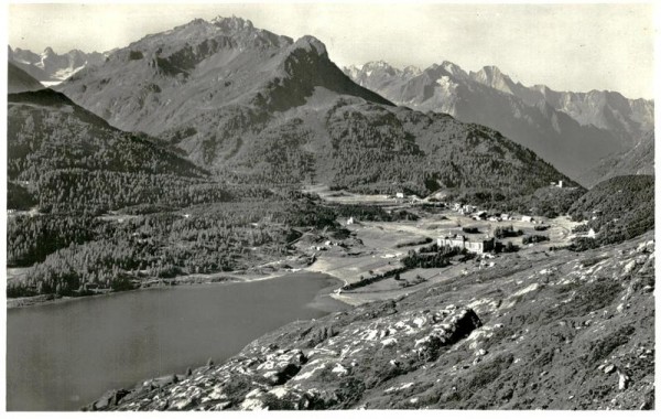 Maloja und Silsersee Vorderseite