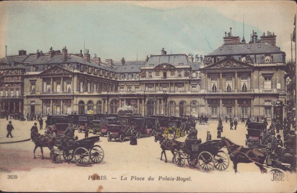 Paris, la Place du Palais - Royal