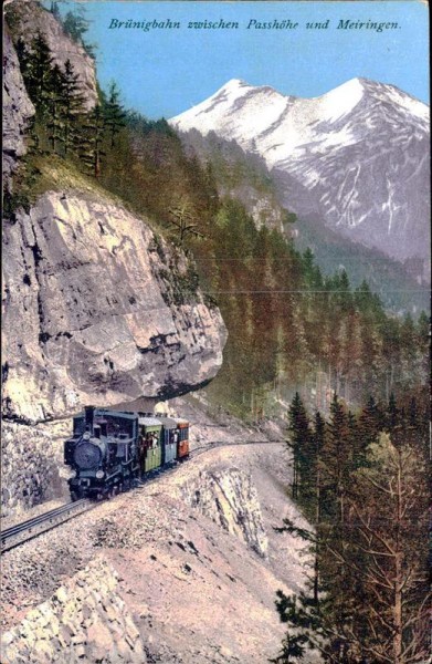 Brünigbahn Vorderseite