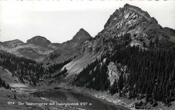 Spanneggsee mit Fronalpstock Vorderseite