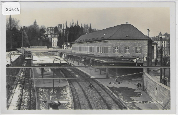 Neuer Bahnhof Zürich-Enge - Perron