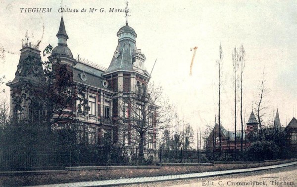 Tieghem, Château de Mr. G. Moreels Vorderseite