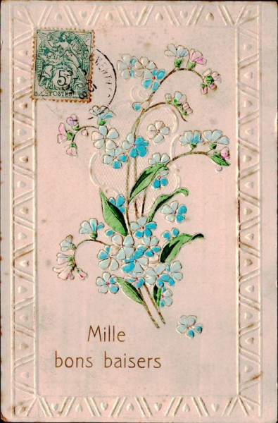 Mille bons baisers Vorderseite