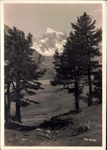 Piz Roseg (3937 m) Vorderseite