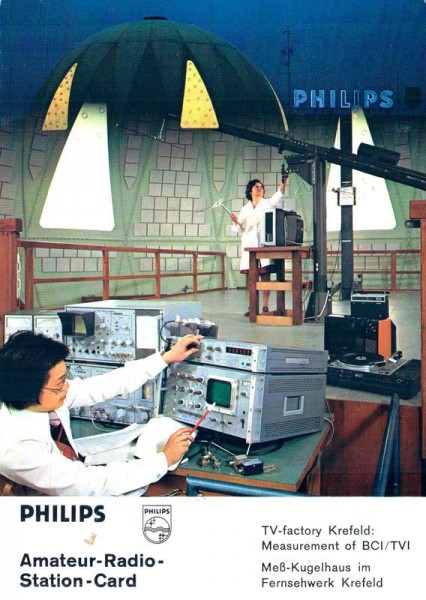 QSL- Karte, Karl- Heinz Wiitte, St. Blasien/Schwarzwald Vorderseite