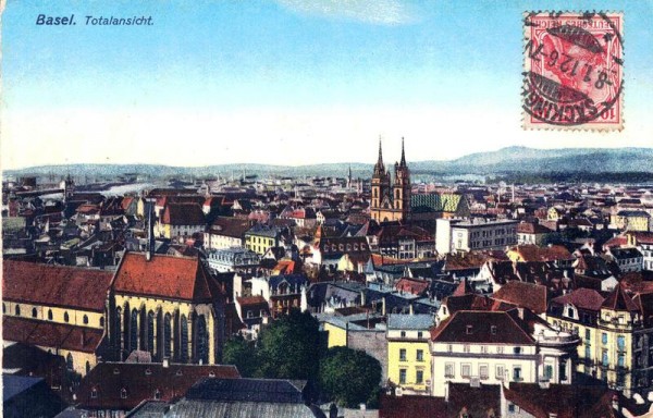 Basel. Totalansicht Vorderseite