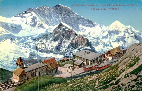 Station Eigergletscher Vorderseite