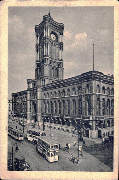 Berlin - Rathaus Vorderseite