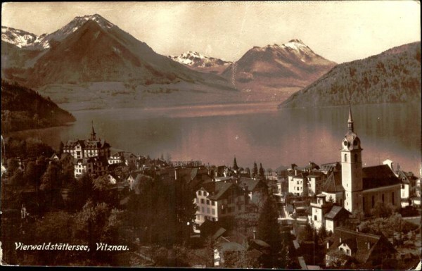 Vierwaldstättersee, Vitznau Vorderseite