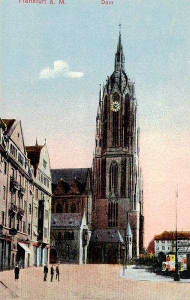 Frankfurt, Dom Vorderseite
