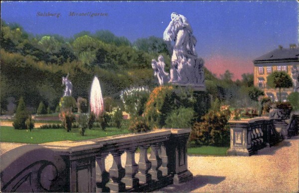 Mirabellgarten (Salzburg) Vorderseite