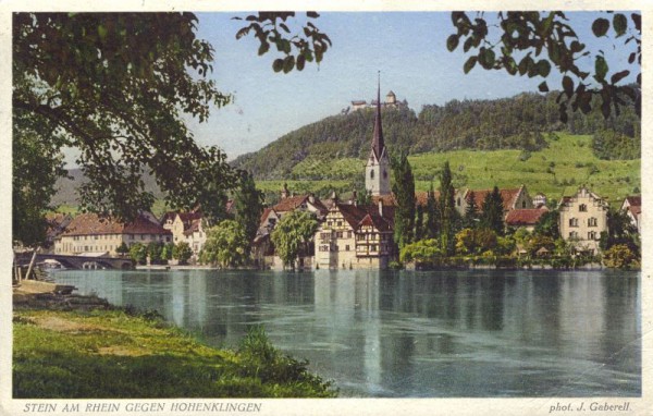 Stein am Rhein gegen Hohenklingen