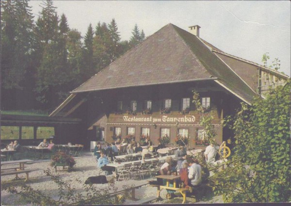 Weier, Restaurant zum Tannenbad Vorderseite