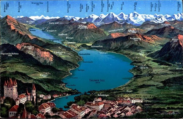 Thunersee (Thun) Vorderseite