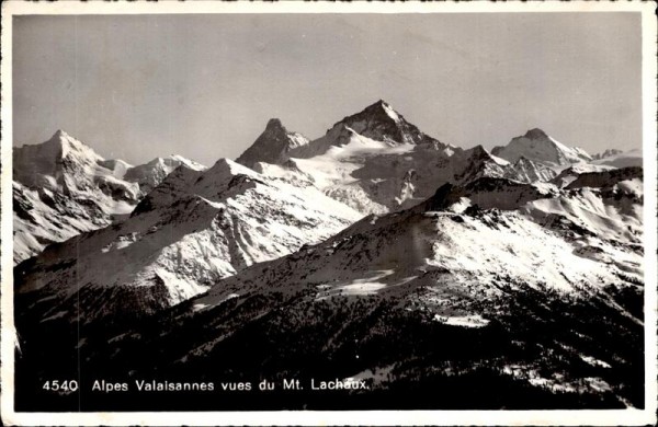 Walliser Alpen Vorderseite