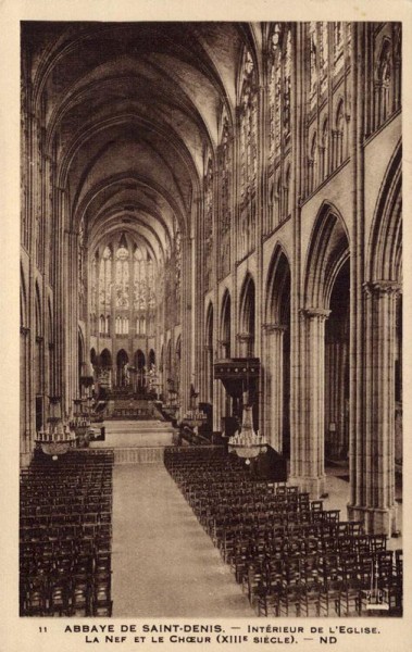 Abbaye de Saint-Denis Vorderseite