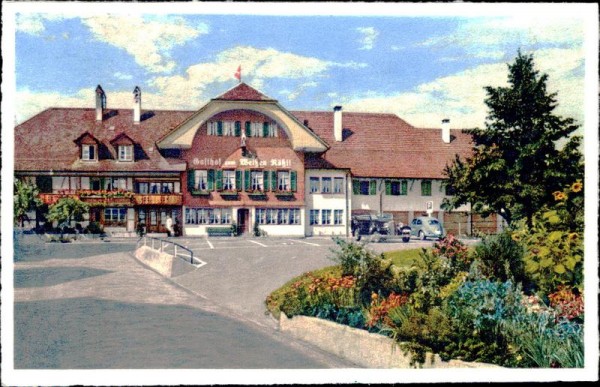 Zäziwil, Gasthof zum Weissen Rössli Vorderseite