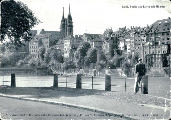 Basel, Stenographen-Kongress 1948 Vorderseite