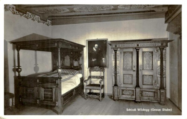 Graue Stube, Schloss Wildegg Vorderseite
