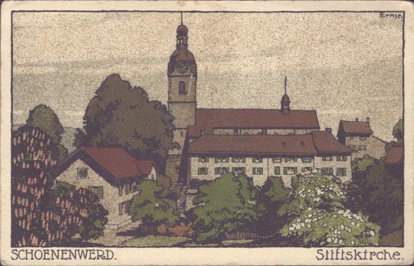 Schönenwerd, Stiftskirche Vorderseite