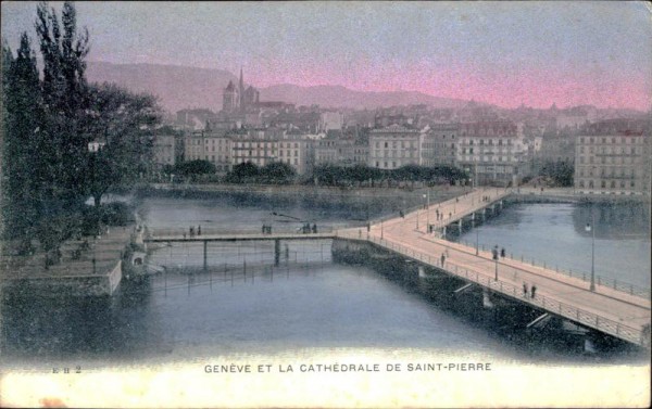 Genève et la Cathédrale de Saint-Pierre Vorderseite