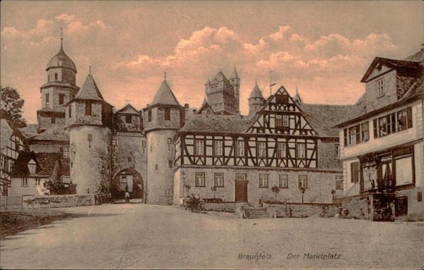 Braunfels/Der Marktplatz Vorderseite